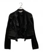 GIVENCHYジバンシィ）の古着「リネンキュプラジャケット」｜ブラック