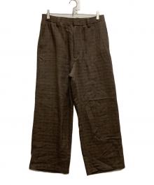 ENCOMING（インカミング）の古着「Pullcord Easy Trouser」｜ブラウン