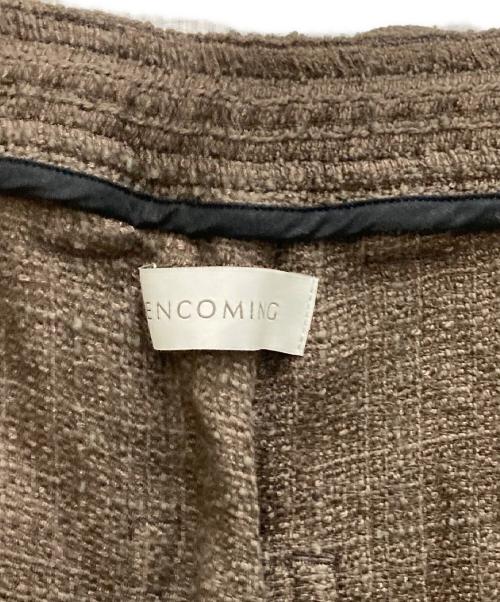 ENCOMING（インカミング）ENCOMING (インカミング) Pullcord Easy Trouser ブラウン サイズ:Ｍの古着・服飾アイテム