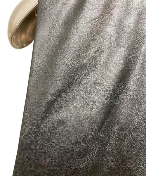 SACRA（サクラ）SACRA (サクラ) SYNTHETIC LEATHER OP ブラック サイズ:38の古着・服飾アイテム