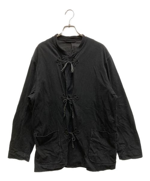 COMOLI（コモリ）COMOLI (コモリ) コットンジャージ スタンドカラージャケット ブラック サイズ:1の古着・服飾アイテム