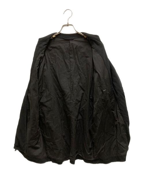 COMOLI（コモリ）COMOLI (コモリ) コットンジャージ スタンドカラージャケット ブラック サイズ:1の古着・服飾アイテム