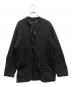 COMOLI（コモリ）の古着「コットンジャージ スタンドカラージャケット」｜ブラック