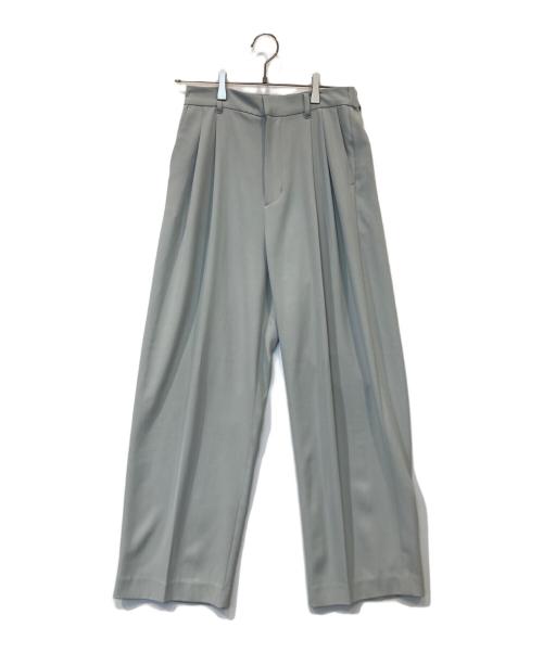 BEAUTY&YOUTH（ビューティーアンドユース）BEAUTY&YOUTH (ビューティーアンドユース) タックパンツ 1614-699-6462 グリーン サイズ:Mの古着・服飾アイテム