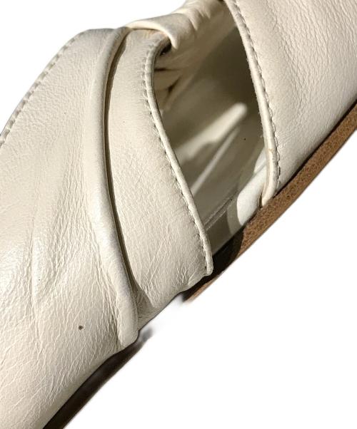 THE ROW（ザ ロウ）THE ROW (ザ ロウ) SOFT KNOT SLIDE SANDAL ベージュ サイズ:38の古着・服飾アイテム