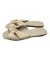 THE ROW (ザ ロウ) SOFT KNOT SLIDE SANDAL ベージュ サイズ:38：28000円