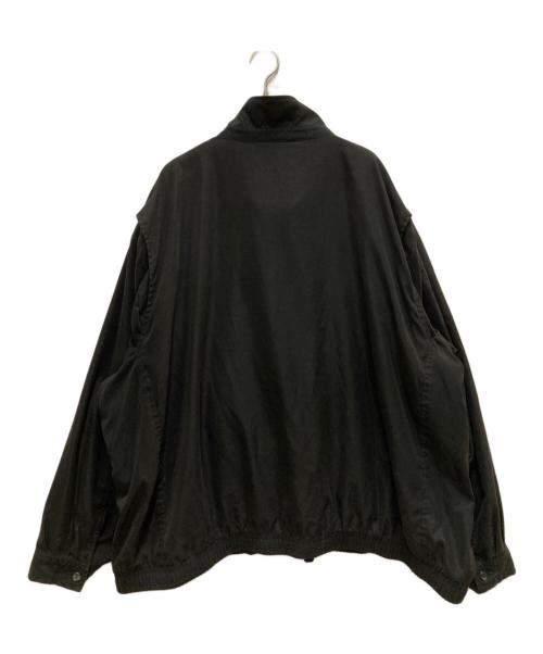 POLO RALPH LAUREN（ポロ・ラルフローレン）POLO RALPH LAUREN (ポロ・ラルフローレン) ポニー刺繍 裏地チェック スウィングトップブルゾン ブラック サイズ: 4Xの古着・服飾アイテム