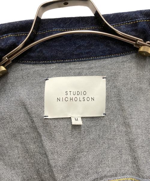 STUDIO NICHOLSON（スタジオ ニコルソン）STUDIO NICHOLSON (スタジオ ニコルソン) PETAR DENIM JACKET インディゴ サイズ:Mの古着・服飾アイテム