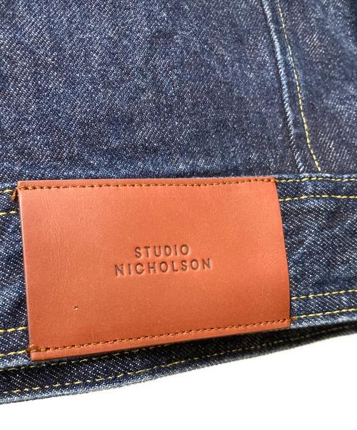 STUDIO NICHOLSON（スタジオ ニコルソン）STUDIO NICHOLSON (スタジオ ニコルソン) PETAR DENIM JACKET インディゴ サイズ:Mの古着・服飾アイテム
