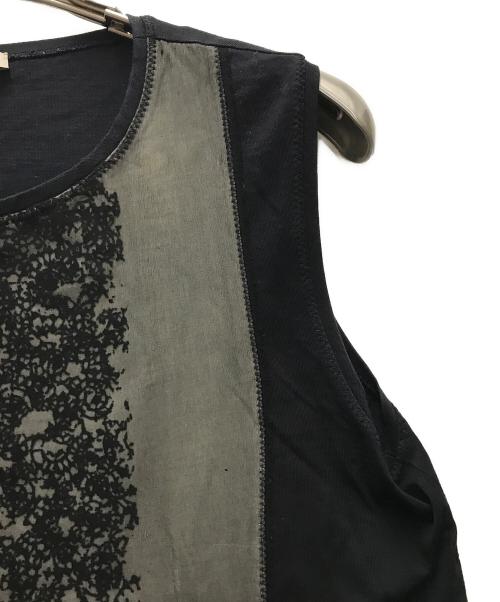 BOTTEGA VENETA（ボッテガベネタ）BOTTEGA VENETA (ボッテガベネタ) ノースリーブブラウス ブラック サイズ:Mの古着・服飾アイテム