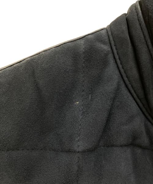 POLO RALPH LAUREN（ポロ・ラルフローレン）POLO RALPH LAUREN (ポロ・ラルフローレン) スウェードキルティングジャケット ネイビー サイズ:Lの古着・服飾アイテム