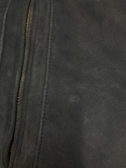 POLO RALPH LAUREN（ポロ・ラルフローレン）POLO RALPH LAUREN (ポロ・ラルフローレン) スウェードキルティングジャケット ネイビー サイズ:Lの古着・服飾アイテム