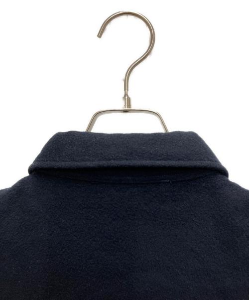 POLO RALPH LAUREN（ポロ・ラルフローレン）POLO RALPH LAUREN (ポロ・ラルフローレン) ウールキルティングシャツ ネイビー サイズ:Lの古着・服飾アイテム
