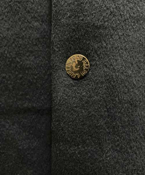 POLO RALPH LAUREN（ポロ・ラルフローレン）POLO RALPH LAUREN (ポロ・ラルフローレン) ウールキルティングシャツ ネイビー サイズ:Lの古着・服飾アイテム