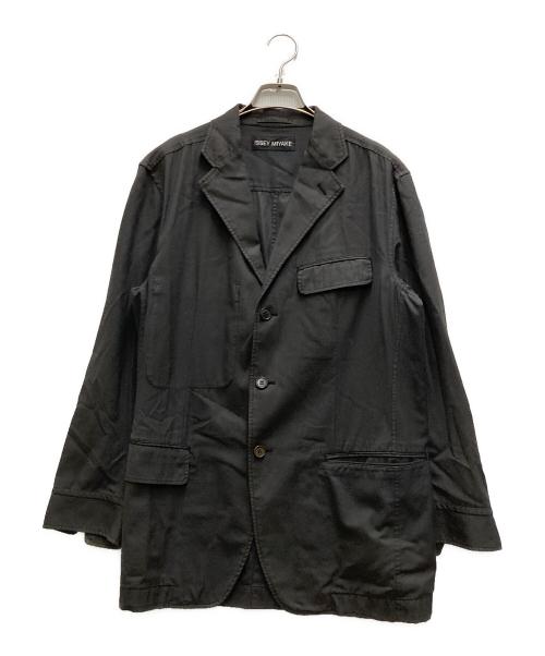 ISSEY MIYAKE MEN（イッセイミヤケメン）ISSEY MIYAKE MEN (イッセイミヤケメン) 3Bジャケット ブラック サイズ:4の古着・服飾アイテム