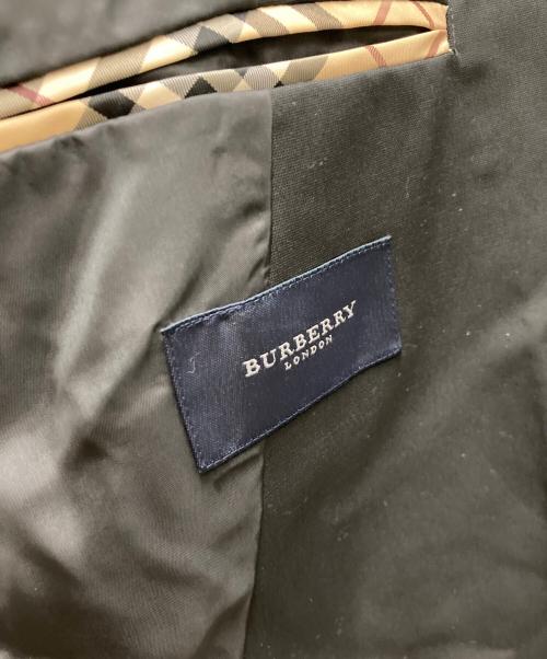 BURBERRY LONDON（バーバリーロンドン）BURBERRY LONDON (バーバリーロンドン) テーラードジャケット ブラック サイズ:LLの古着・服飾アイテム