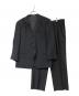 ARMANI COLLEZIONI（アルマーニ コレツィオーニ）の古着「3Bスーツ」｜ブラック