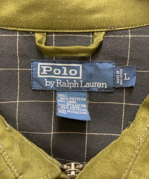 POLO RALPH LAUREN（ポロ・ラルフローレン）POLO RALPH LAUREN (ポロ・ラルフローレン) 90's モールスキンスイングトップ カーキ サイズ:Lの古着・服飾アイテム