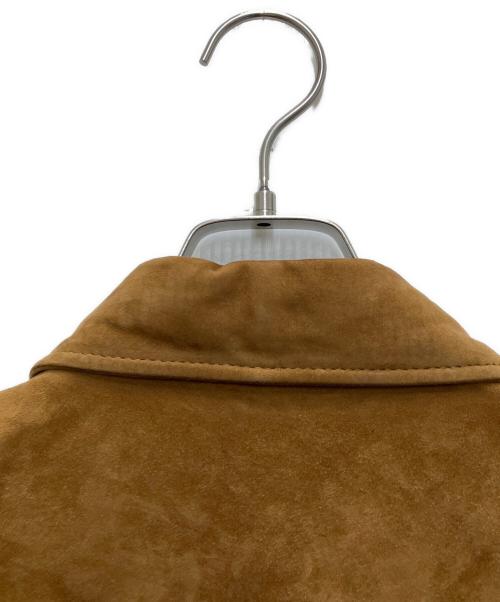 BROOKS BROTHERS（ブルックスブラザーズ）BROOKS BROTHERS (ブルックスブラザーズ) スウェードシャツジャケット ブラウン サイズ:Ｍの古着・服飾アイテム