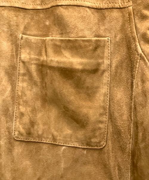 BROOKS BROTHERS（ブルックスブラザーズ）BROOKS BROTHERS (ブルックスブラザーズ) スウェードシャツジャケット ブラウン サイズ:Ｍの古着・服飾アイテム