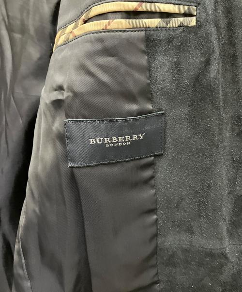 BURBERRY LONDON（バーバリーロンドン）BURBERRY LONDON (バーバリーロンドン) スエード3Bジャケット ネイビー サイズ:LLの古着・服飾アイテム