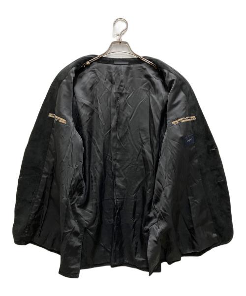 BURBERRY LONDON（バーバリーロンドン）BURBERRY LONDON (バーバリーロンドン) スエード2Bジャケット ブラック サイズ:LLの古着・服飾アイテム