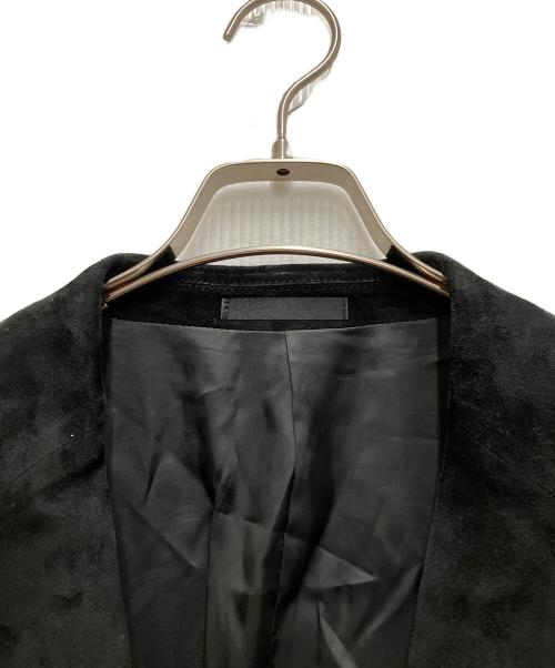 BURBERRY LONDON（バーバリーロンドン）BURBERRY LONDON (バーバリーロンドン) スエード2Bジャケット ブラック サイズ:LLの古着・服飾アイテム
