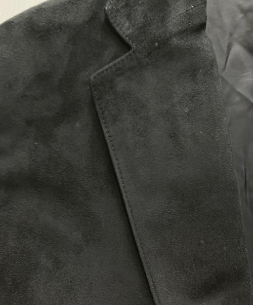 BURBERRY LONDON（バーバリーロンドン）BURBERRY LONDON (バーバリーロンドン) スエード2Bジャケット ブラック サイズ:LLの古着・服飾アイテム