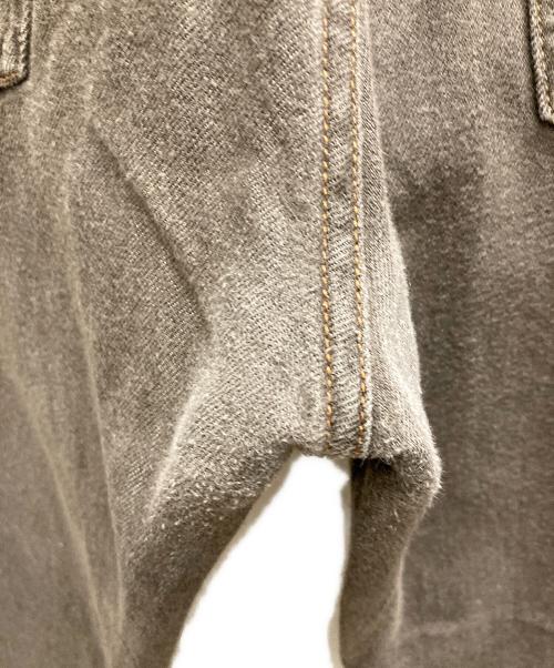 STONE ISLAND（ストーンアイランド）STONE ISLAND (ストーンアイランド) デニムパンツ ブラウン サイズ: 91cm (W36)の古着・服飾アイテム