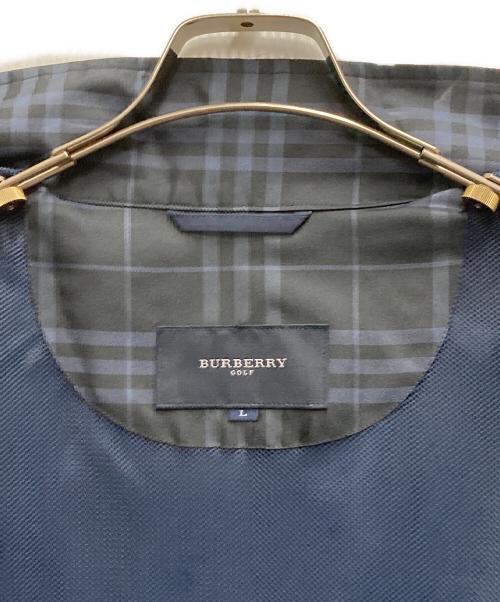 BURBERRY GOLF（バーバリーゴルフ）BURBERRY GOLF (バーバリーゴルフ) ナイロンブルゾン ネイビー サイズ:Lの古着・服飾アイテム