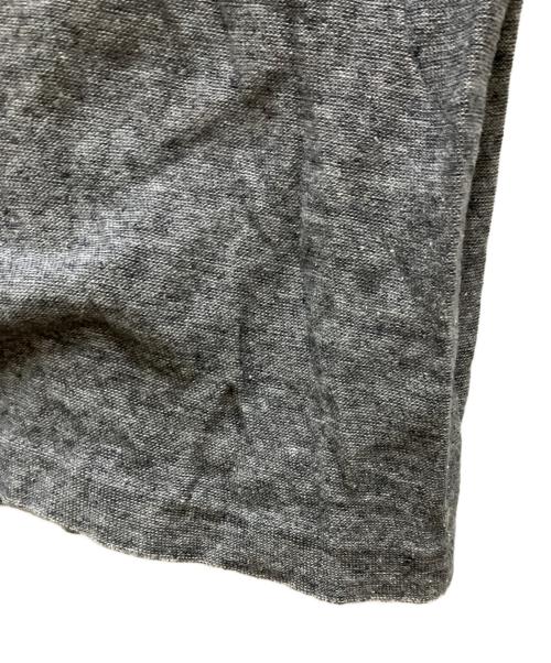 STONE ISLAND（ストーンアイランド）STONE ISLAND (ストーンアイランド) コットンリネンS/S tEE グレー サイズ:Lの古着・服飾アイテム