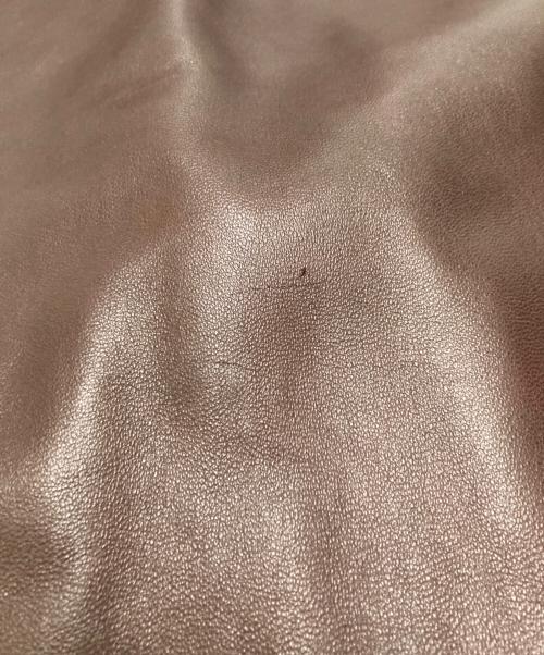 POLO RALPH LAUREN（ポロ・ラルフローレン）POLO RALPH LAUREN (ポロ・ラルフローレン) ラムレザーブルゾン/スイングトップ ブラウン サイズ:Lの古着・服飾アイテム