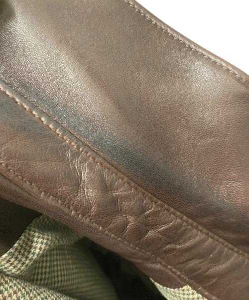 POLO RALPH LAUREN（ポロ・ラルフローレン）POLO RALPH LAUREN (ポロ・ラルフローレン) ラムレザーブルゾン/スイングトップ ブラウン サイズ:Lの古着・服飾アイテム