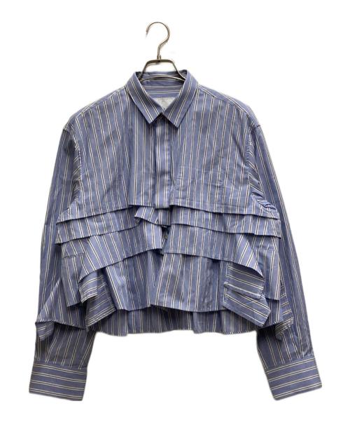 sacai（サカイ）sacai (サカイ) Cotton Poplin Shirt ブルー サイズ:3の古着・服飾アイテム