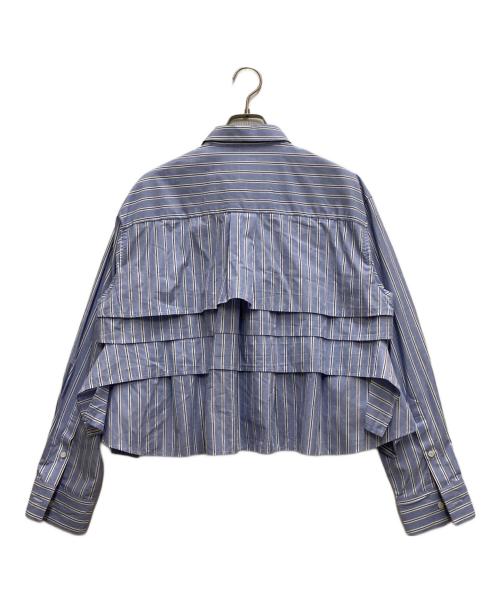 sacai（サカイ）sacai (サカイ) Cotton Poplin Shirt ブルー サイズ:3の古着・服飾アイテム