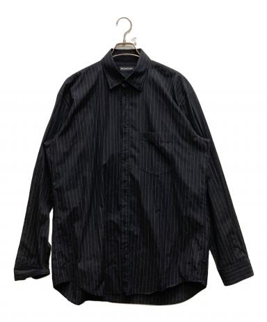 中古・古着通販】BALENCIAGA (バレンシアガ) バックロゴストライプ