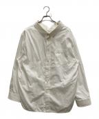 BALENCIAGAバレンシアガ）の古着「Swing Collar Shirt」｜ホワイト