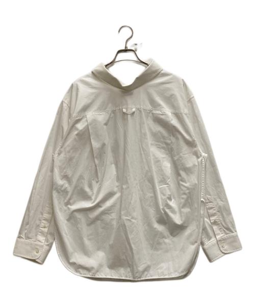 BALENCIAGA（バレンシアガ）BALENCIAGA (バレンシアガ) Swing Collar Shirt ホワイト サイズ:38の古着・服飾アイテム