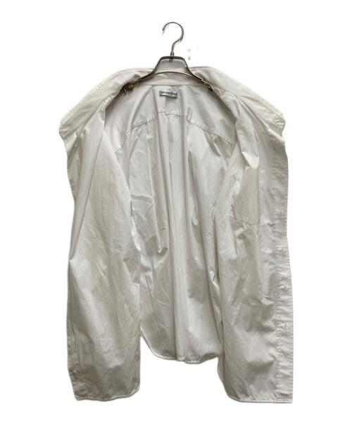 BALENCIAGA（バレンシアガ）BALENCIAGA (バレンシアガ) Swing Collar Shirt ホワイト サイズ:38の古着・服飾アイテム