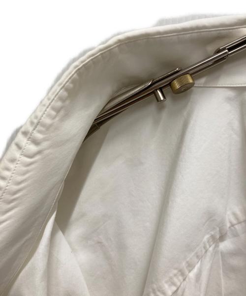 BALENCIAGA（バレンシアガ）BALENCIAGA (バレンシアガ) Swing Collar Shirt ホワイト サイズ:38の古着・服飾アイテム