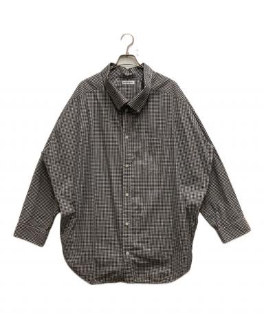 中古・古着通販】BALENCIAGA (バレンシアガ) バックロゴギンガム