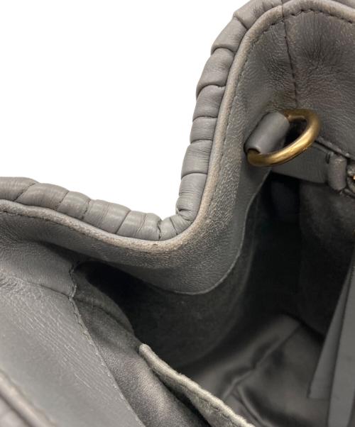 MIU MIU（ミュウミュウ）MIU MIU (ミュウミュウ) MATELASSE/2WAYバッグ グレーの古着・服飾アイテム