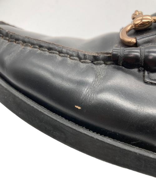 PARABOOT（パラブーツ）PARABOOT (パラブーツ) UNITED ARROWS (ユナイテッドアローズ) ホースビットローファー ブラック サイズ:6 1/2の古着・服飾アイテム