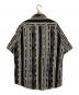 stussy (ステューシー) 00'sネイティブ柄半袖シャツ ブラック サイズ:L：8000円
