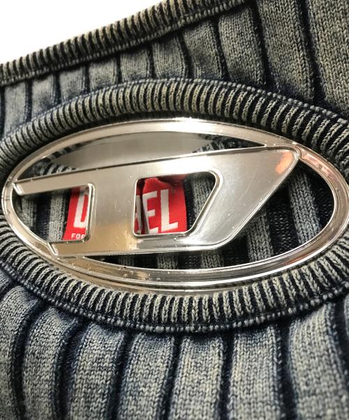 DIESEL（ディーゼル）DIESEL (ディーゼル) チューブトップ ブルー サイズ:XSの古着・服飾アイテム