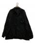 BLURHMS（ブラームス）の古着「Linen Open-collar Shirt L/S」｜ブラック