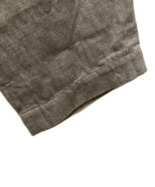 ARTS&SCIENCE（アーツアンドサイエンス）ARTS&SCIENCE (アーツアンドサイエンス) コットンリネンパンツ グレー サイズ:3の古着・服飾アイテム