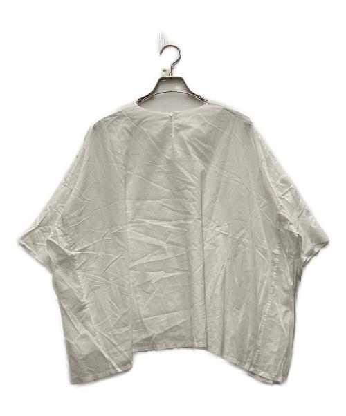 ARTS&SCIENCE（アーツアンドサイエンス）ARTS&SCIENCE (アーツアンドサイエンス) 半袖ブラウス ホワイト サイズ:1の古着・服飾アイテム