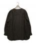 ARTS&SCIENCE (アーツアンドサイエンス) Collarless shirt ブラウン サイズ:3：15000円
