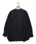 ARTS&SCIENCE (アーツアンドサイエンス) Collarless shirt ネイビー サイズ:2：15000円